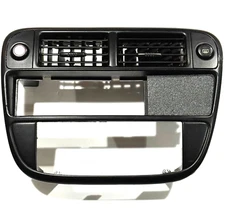 Block Off Delete Clock / Pocket For EK Civic 96-98 TEXTURED