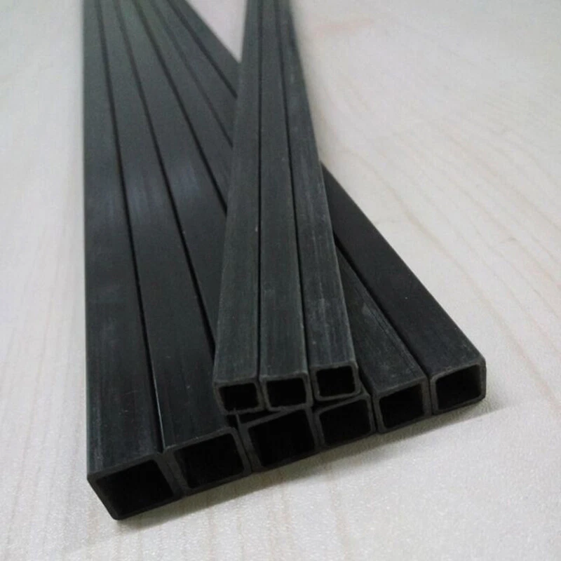 Kohlefaser Rund Stab Rundrohr Carbon Stange Vierkant Rohr Streifen Länge 200mm - Bild 4 von 4