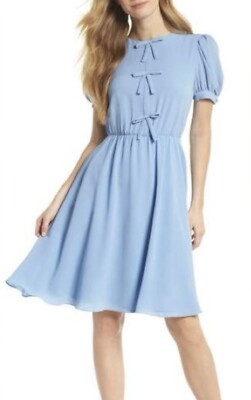 gal meets glam blue dress Savannah Blue Belle GENTEEL & BARD