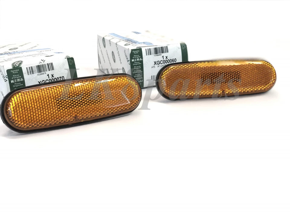 Land Rover Freelander 02-05 передняя лампа боковой маркер RH LH комплект подлинный новый - Изображение 3 из 4