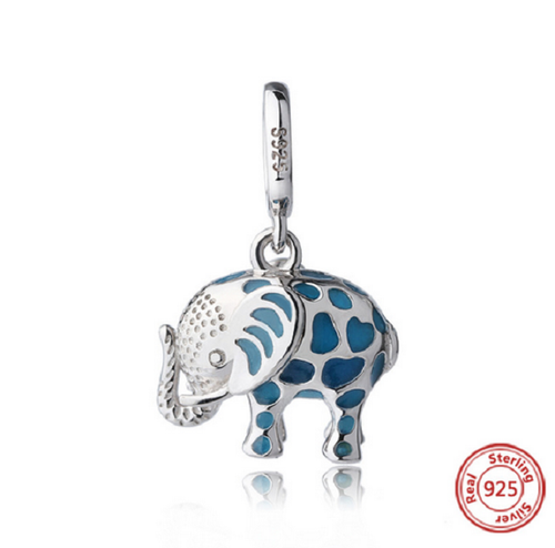 100% 925 Sterling Silver Cute Glowing 