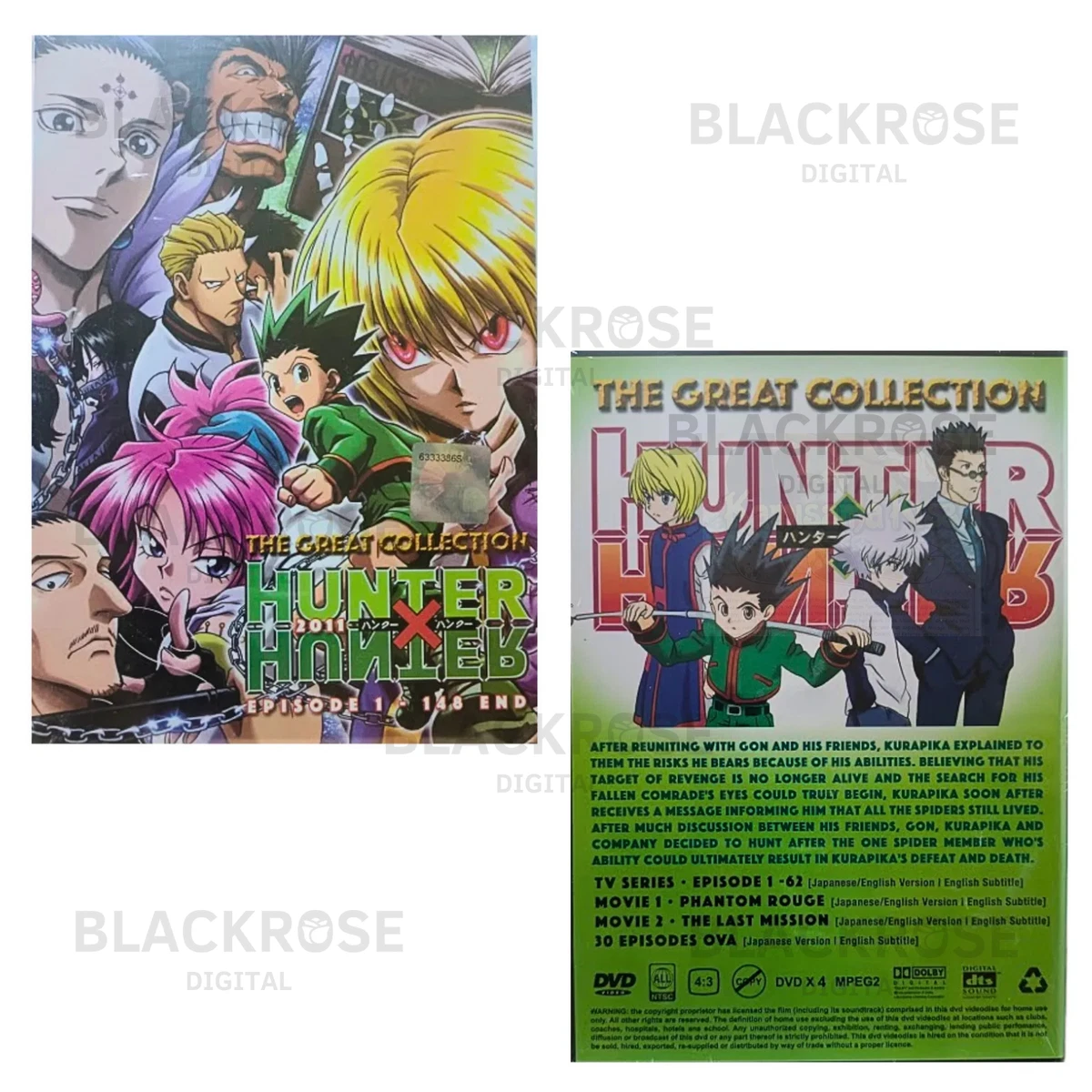Box Set Hunter × Hunter DVDs & Blu-ray Discs for sale | eBay
