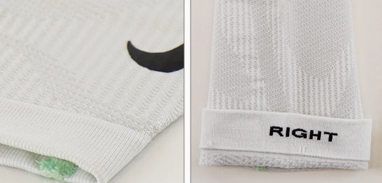 Nike Zonificado Tejido Mangas de pantorrilla Protección Deportes Soporte Gimnasio Correr HF9391-123 Foto 4 de 4