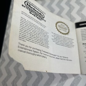 Nintendo NES Battletoads Instruction Manual Booklet Damaged Please READ Original