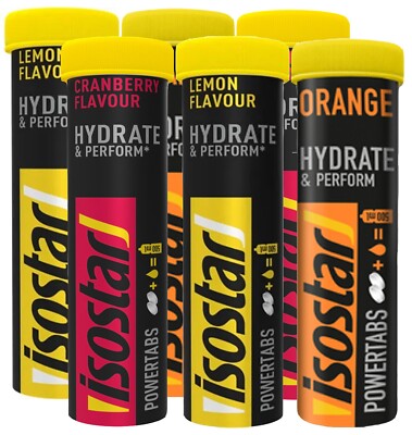 Isostar Hydrate & Perform Powertabs 6x120g