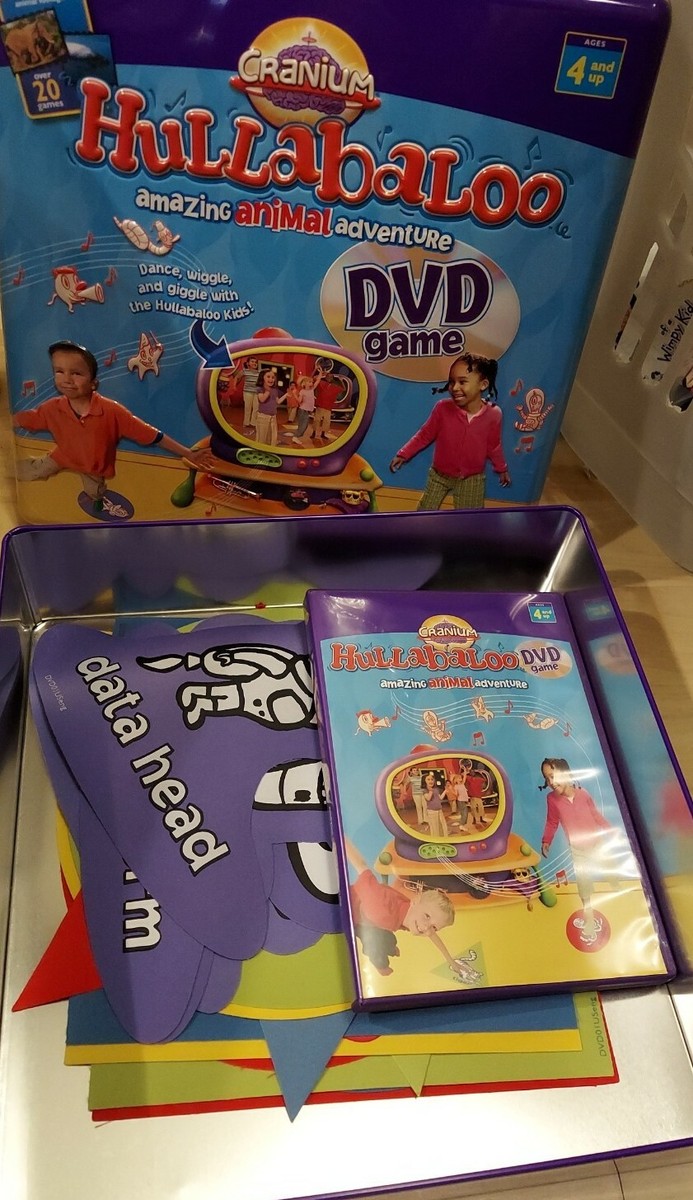 Cranium Hullabaloo DVD Game Amazing Animal Adventure in Tin | eBay