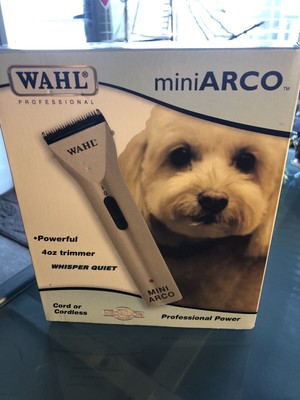 wahl professional animal arco cordless dog and pet clipper kit