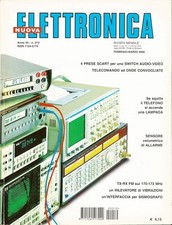 NUOVA ELETTRONICA Trenini Elettrici KARAOKE Ampli HIFI Ricevitore SSB Sismografo