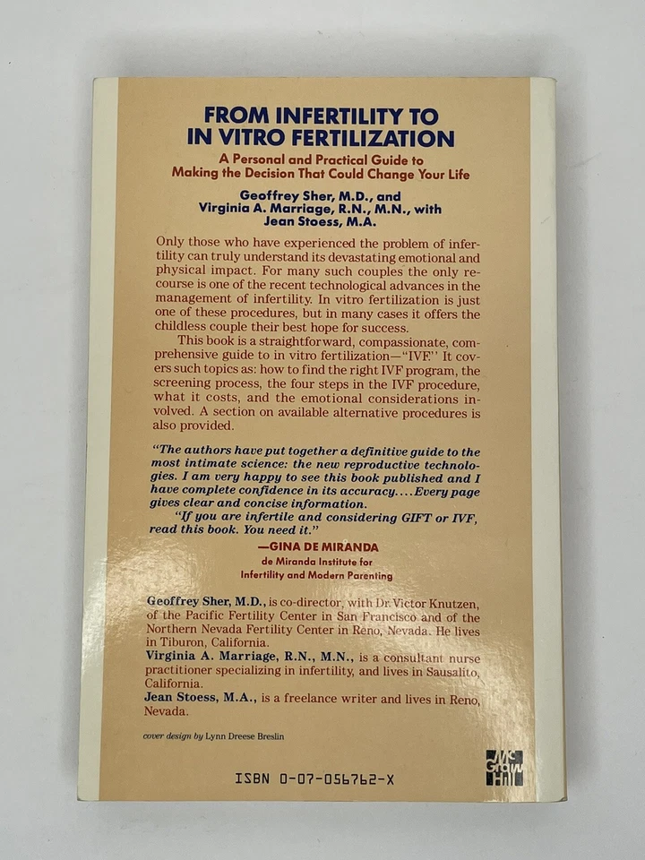 From Infertility To In Vitro Fertilization Geoffrey Sher, M.D. Foto 3 de 4