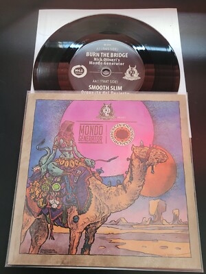 Mondo Generator/Orquesta Del Desierto. Desertfest Vol.5. 7'' (Black)