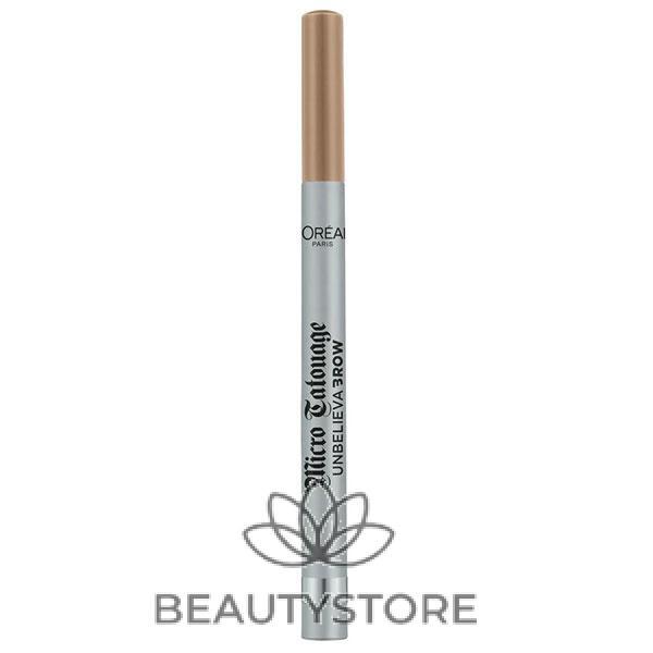 L'OREAL UNBELIEVA BROW MICRO TATOUAGE BLONDE 101