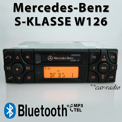 #ad #ad Original Mercedes W126 Radio Audio 10 BE3100 Bluetooth Radio MP3 C126 S Klasse EUR 269.99