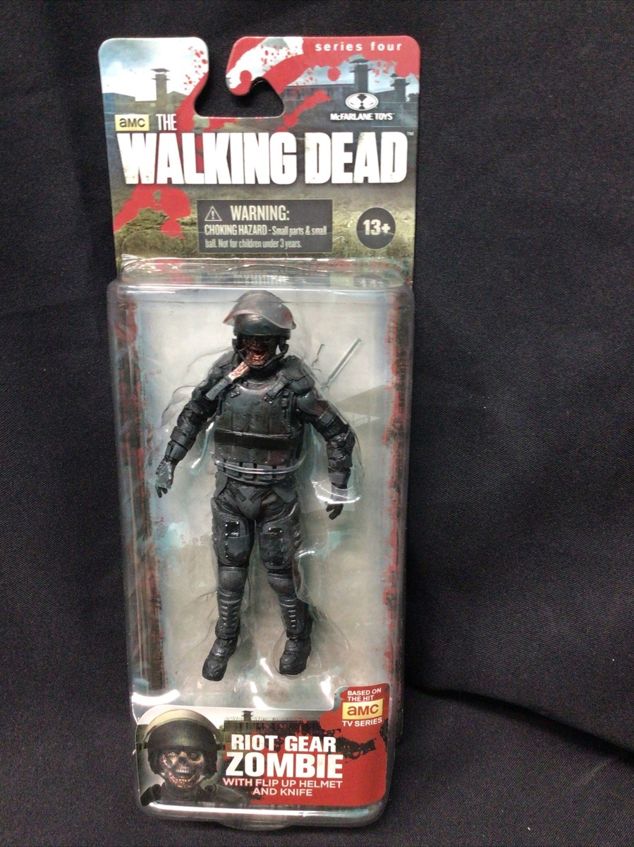 マクファーレントイズ　walkind dead ライオットギア・ゾンビ MCFARLANE FIGURE RIOT GEAR ZOMBIE THE WALKING DEAD SERIES 4