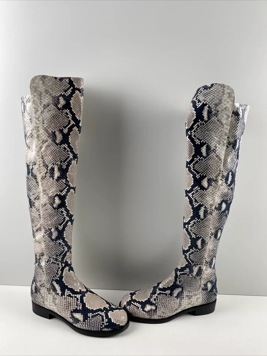 Stuart weitzman top snake boots