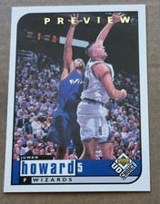 1998-99 UD Choice Preview Washington Wizards Basketball Card #153 Juwan Howard