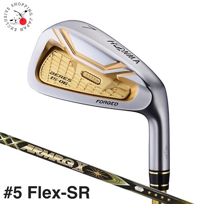 HONMA Golf Beres IS-06 Iron Club #5 Loft 22.5 ARMRQ X 47 4S 4Star Shaft Flex SR