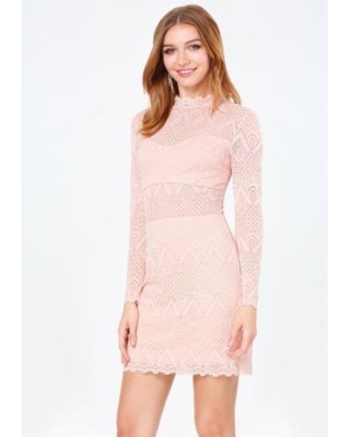 knee length dresses for ladies Grace Girls Lace Dress at Baby Beau & Belle main image 0