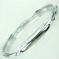 Ludwig 14"8-Lug 1.6mm Snare Drum Resonant Rim/Hoop Vintage 80s Chrome Wide Gate