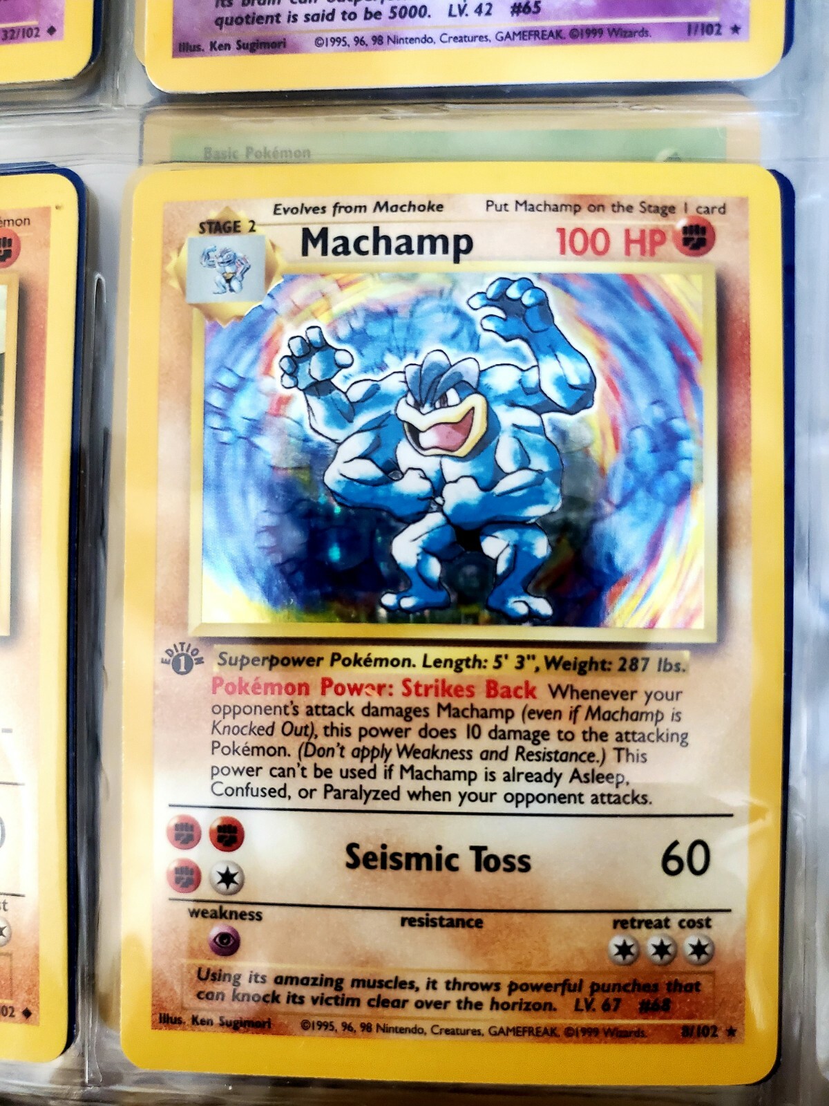 Pokémon Machamp 1st Edition Holo And More Rare Cards From the 1990s | eBay