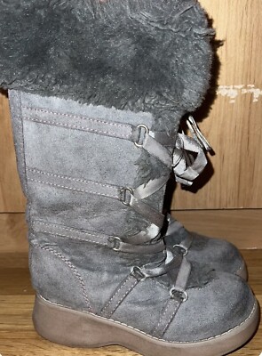 Girls Falls Creek Eliza Winter Boots-GUC-Size 12