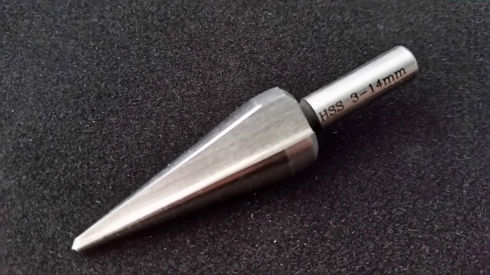 Kegelbohrer 3-14mm HSS-Schälbohrer - Stahl - Neuware - Lichtplatten Wellplatten