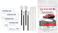 (NEW) Swab-its® 12-piece Car Care Kit with Screen Wipes & Reusable Detailing
