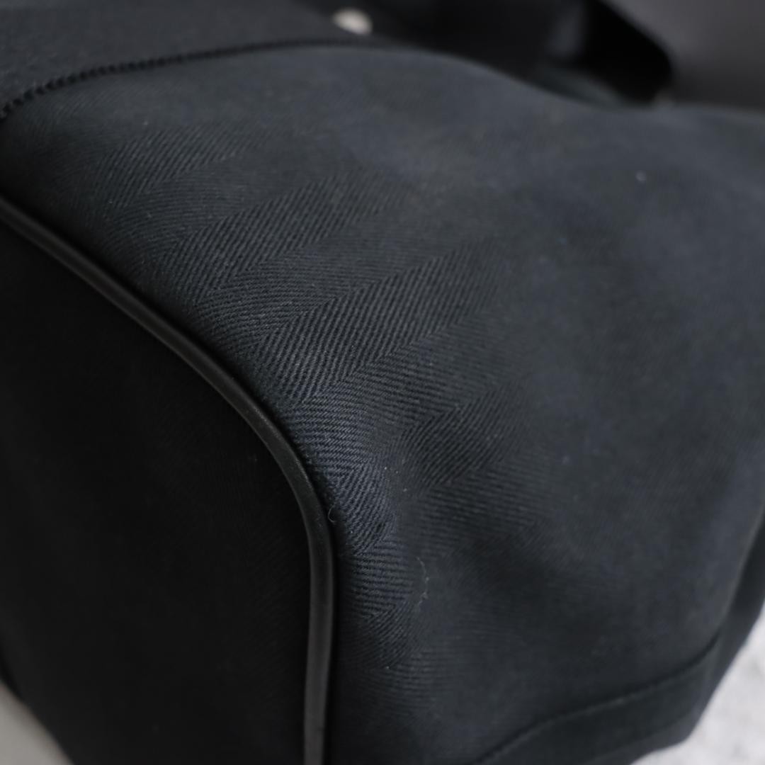 Hermes Valparaiso MM Tote Handbag, Black — image 12