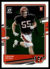 2020 Donruss Optic Logan Wilson Cincinnati Bengals #143