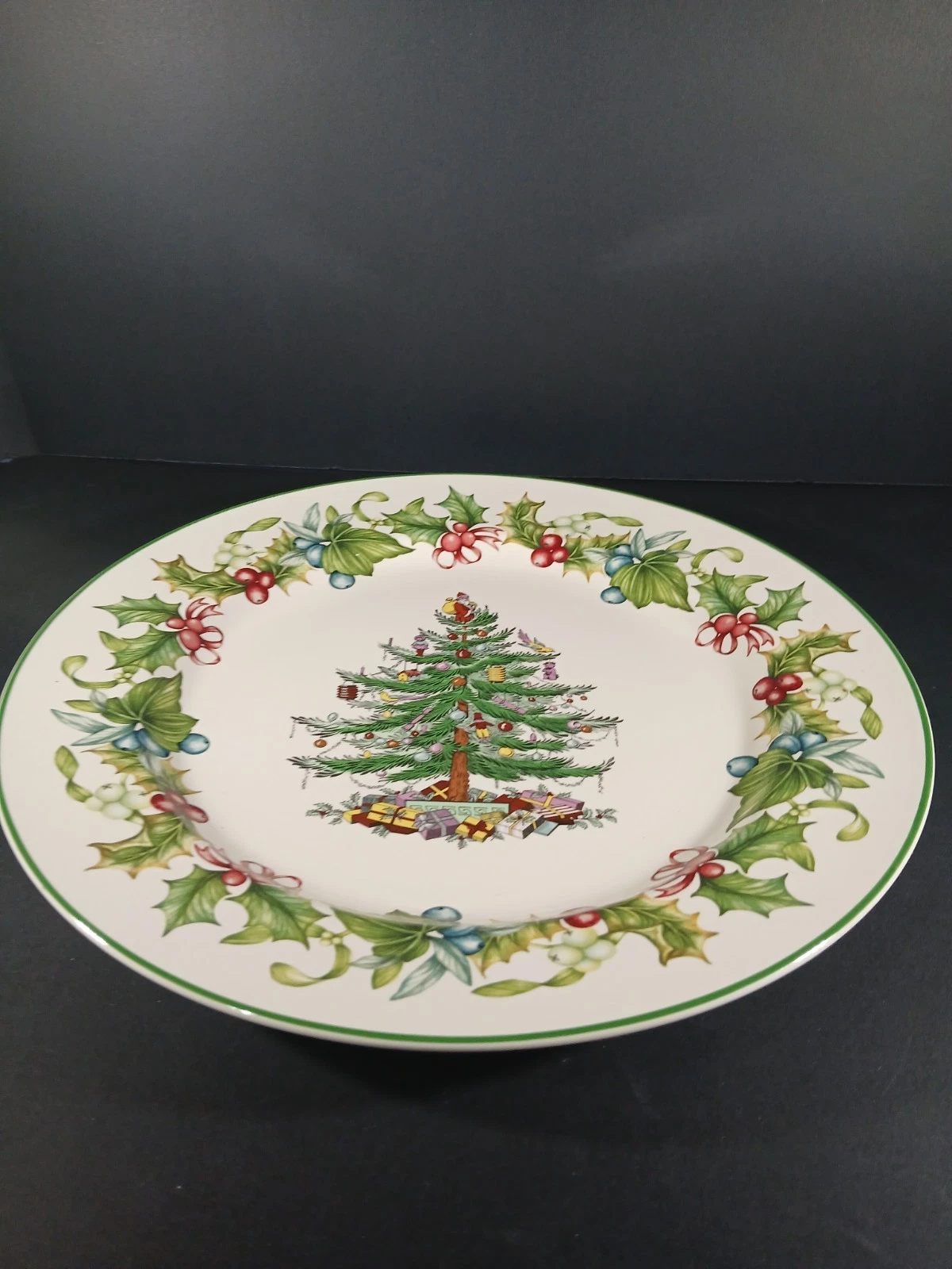 Spode Christmas Tree Salad Plate