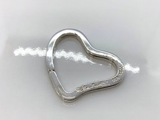 Tiffany & Co. Silber 925 Offenes Herz Schlüsselanhänger Schlüsselanhänger Els...