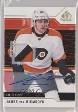 2018 SP Game Used Red Spectrum Premium Material 5/5 James van Riemsdyk Auto 3vx