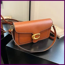 2025 New Women's High-End Pure Color Simple Square Bag Multi-Layer Commuting