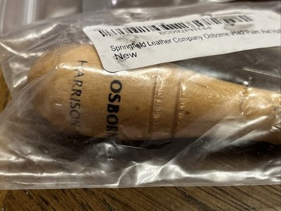 C.S. Osborne Sewing Leather Awl Haft Lot (3) #142 #143 USA