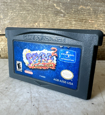 Spyro 2: Season of Flame - Nintendo Game Boy Advance GBA Authentic Excellent!