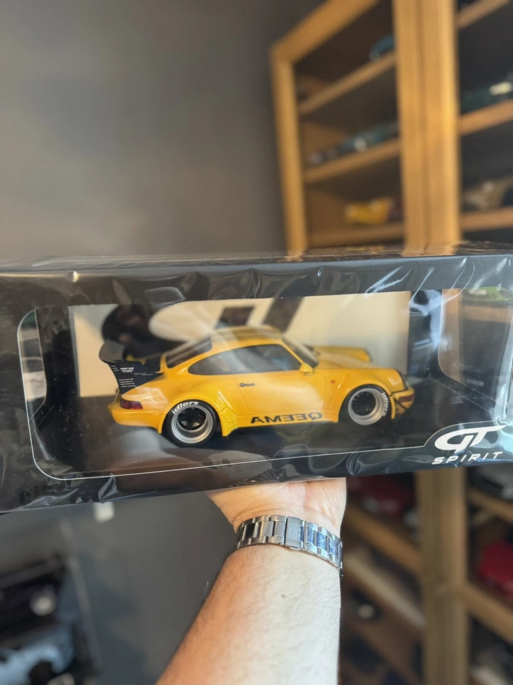 GT Spirit 1:18 RWB Qeema Yellow 2024  GT492 Limited Edition Resin Model - Image 4 of 4