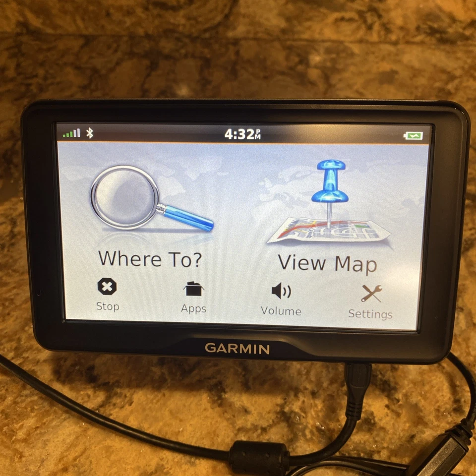 Garmin Nuvi 2797LM GPS 7 inch Voice Command Bluetooth Mount Car Charger Bundle - Image 2 of 4