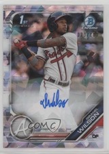 2019 Bowman Chrome Prospect Atomic Refractor 20/100 Isranel Wilson Auto ns6