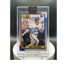 Topps 2022 Archives Sig Series Buybacks Dave Magadan Mets Auto #90T-135 /75