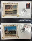 Australia Benham Small Silk FDCs X 52 different