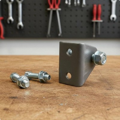 Double Hole Shock Mount Weldable Damping Mounting Bracket Screw-On