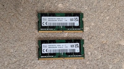 GENUINE SK Hynix 64GB (2 x 32GB) RAM - 2Rx 8 PC4 3200AA (HMAA4GS6AJR8N-XN)