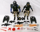 G.I. Joe Classified Series #95 Steel Corps Troopers 6" Figures Hasbro Complete