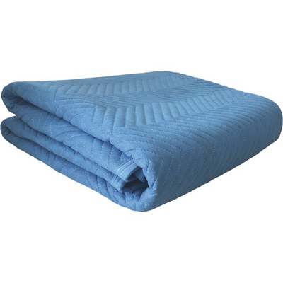 #ad #ad Ironton Nonwoven Moving Blanket 80in.L x 72in.W Blue $16.99