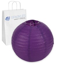 10 pcs 6" inch Chinese Paper Lantern - Purple - Wedding Party Event ww