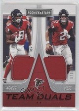 2019 Panini Rookies & Stars Team Duals 70/199 Calvin Ridley Matt Ryan #TD-CM 0pm