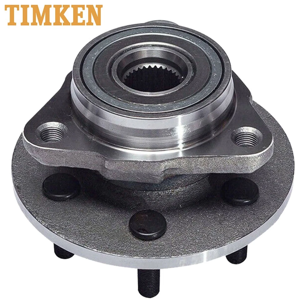 Conjunto de buje y cojinete de rueda delantera 4x4 Timken para Dodge Dakota Durango 1997-2004 Foto 3 de 4