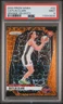 2024 Panini Prizm WNBA Caitlin Clark #22 Orange Velocity PSA 9