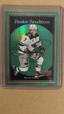 Brock Faber 23-24 UD Trilogy # RR-3 Rookie Renditions Green  64/99 Wild