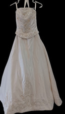 Christina Wu White Wedding Dress Style 5362 Size 4