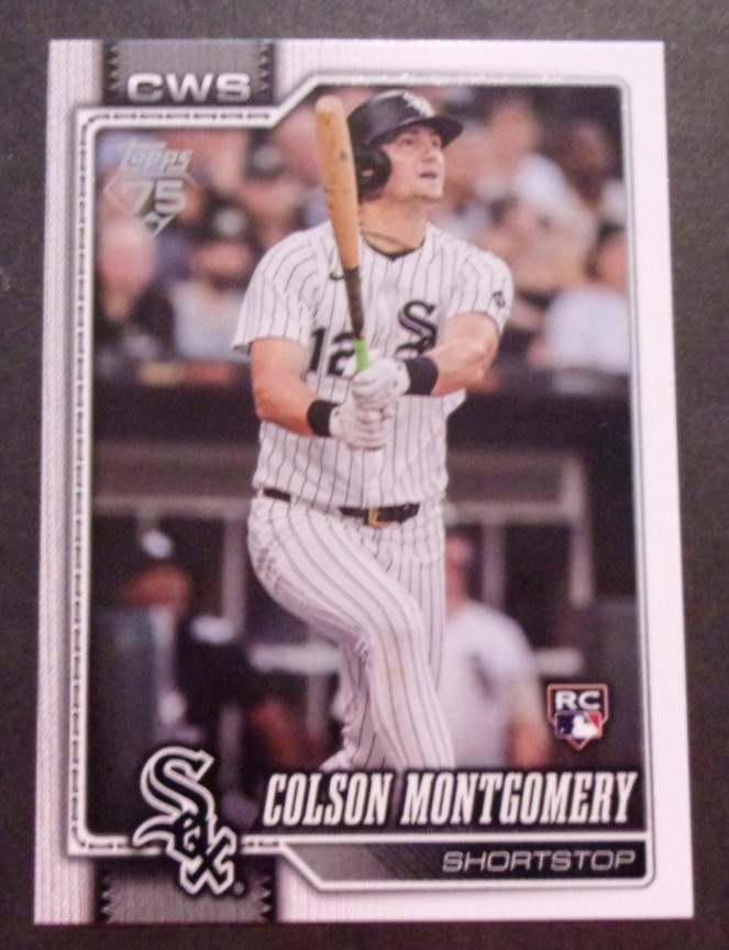 2026 Topps Series 1 Colson Montgomery RC # 157